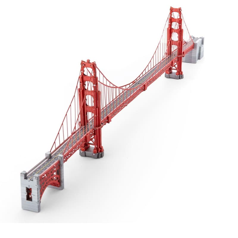 Metal Earth: Golden Gate Bridge - Red