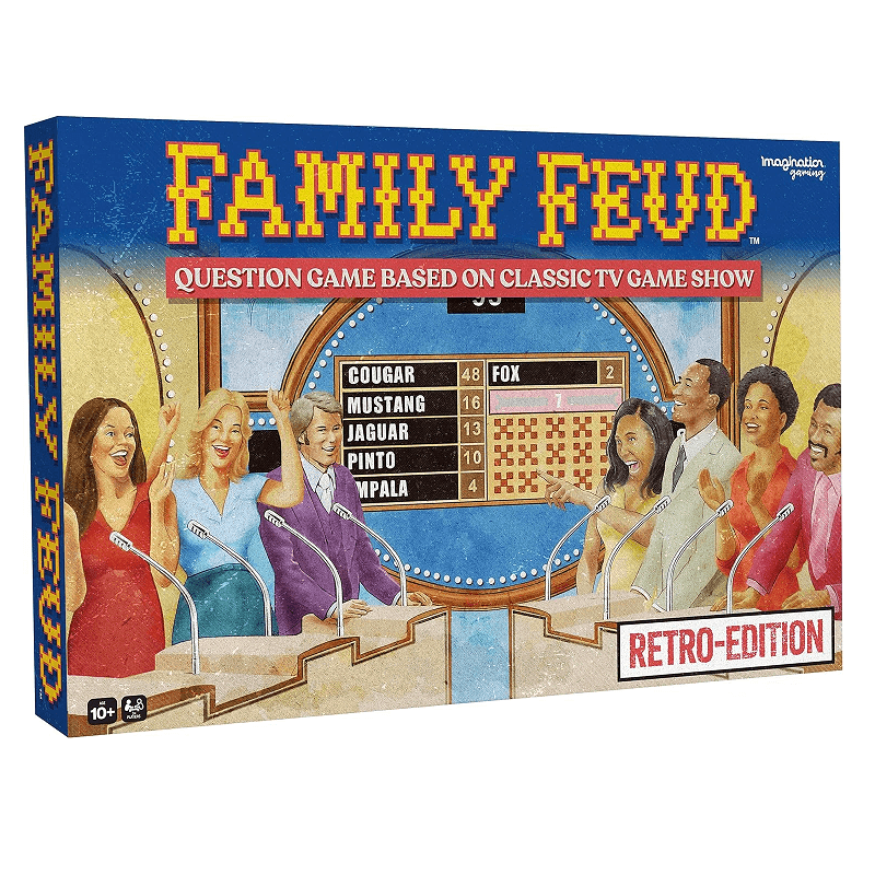 FAMILY FEUD Retro Edition Card Game