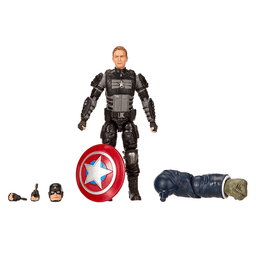 Avengers Hasbro Marvel Legends Series Gamerverse 6-inch Collectible Stealth Captain America Action Figure - image 2 thumbnail