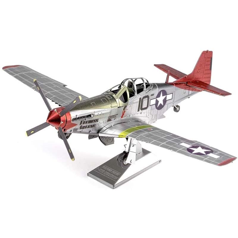 Metal Earth ICONX: Tuskeegee P-51D 'Redtail'