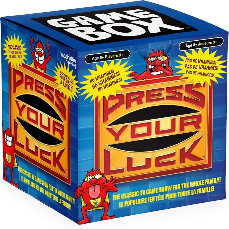 PRESS YOUR LUCK Game Box