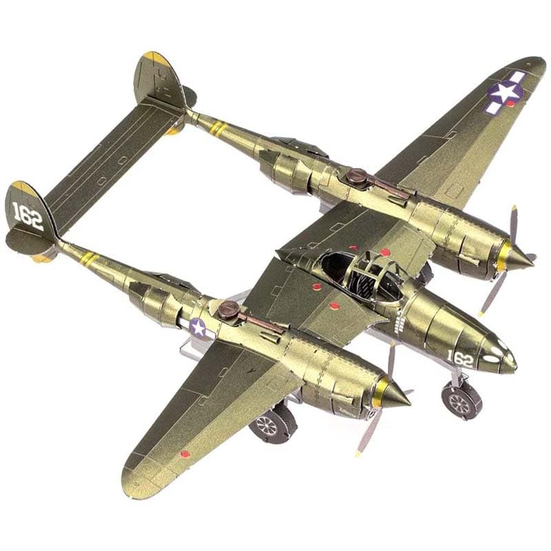 Metal Earth ICONX: P-38 Lightning