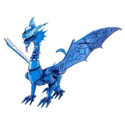 Metal Earth ICONX: Blue Dragon thumbnail