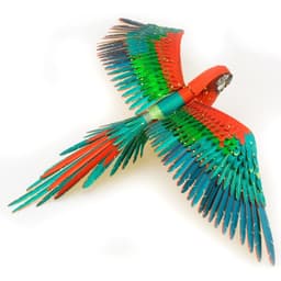 Metal Earth ICONX: Jubilee Macaw Parrot - image 3 thumbnail