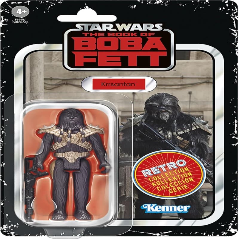 Hasbro: STAR WARS Retro Collection Krrsantan, The Book of Boba Fett 3.75 Inch Collectible Action Figure