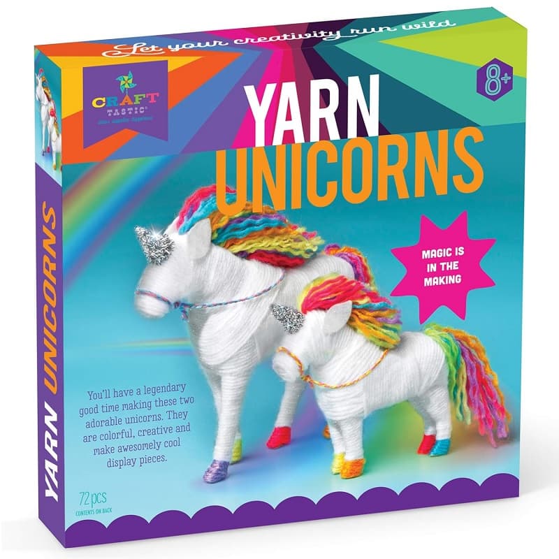 Craft-tastic – Yarn Unicorns Kit – Craft Kit